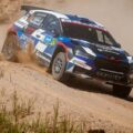 WRC-9ª fecha: Fau Zaldívar cruza la meta en el Delfi Rally de Estonia 2026