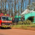 Postes caídos y destechamientos causados por fuertes ráfagas de viento en Itapúa – Clima
