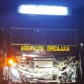 Bus de la Policía Nacional choca contra animales vacunos sueltos sobre la Ruta PY08 – Policiales
